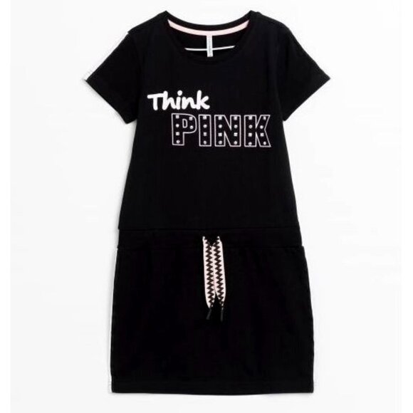 Coccodrillo black dress with front print - Picture 1 of 5